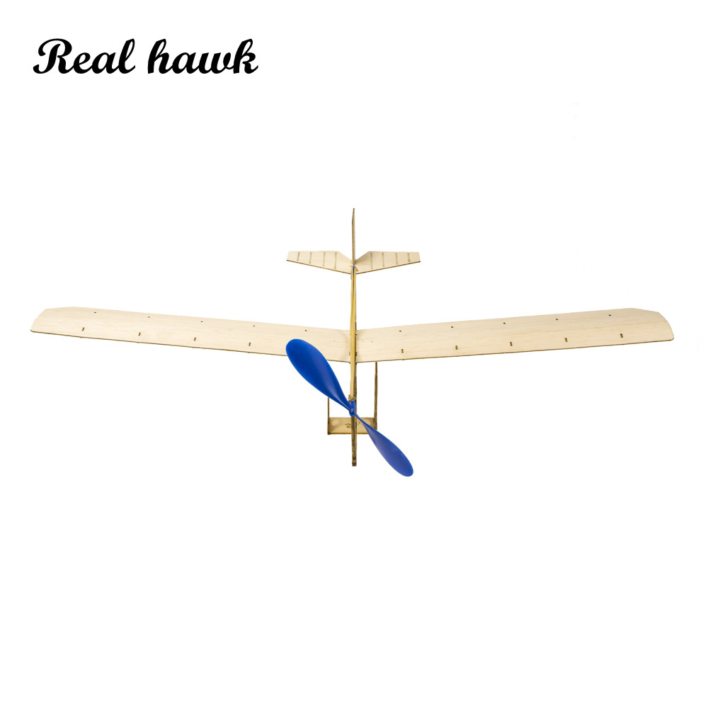 Model Kit Plane - Kit aereo alimentato con elastico STEM,