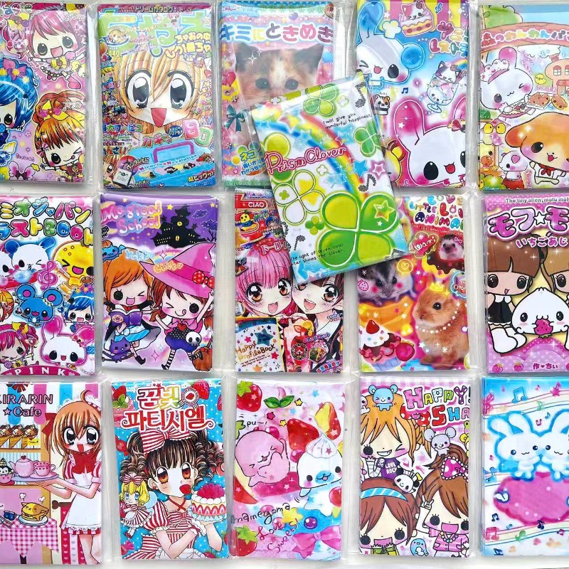 Model Kit Girls - 20 Pezzi/Confezione Adesivi Anime Retrò Heisei,