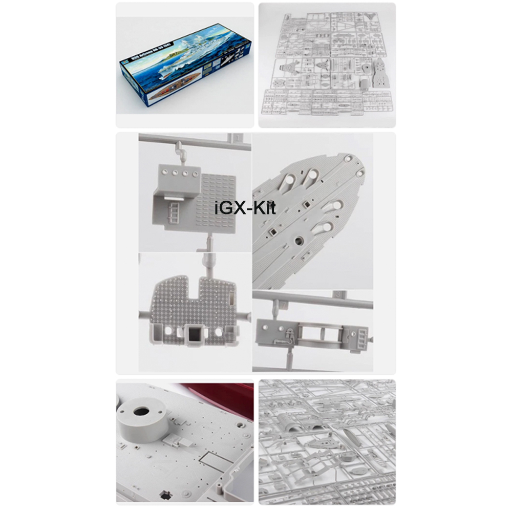 Model Kit Uss Arizona - Trumpeter 03701 Scala 1/200 USS Arizona