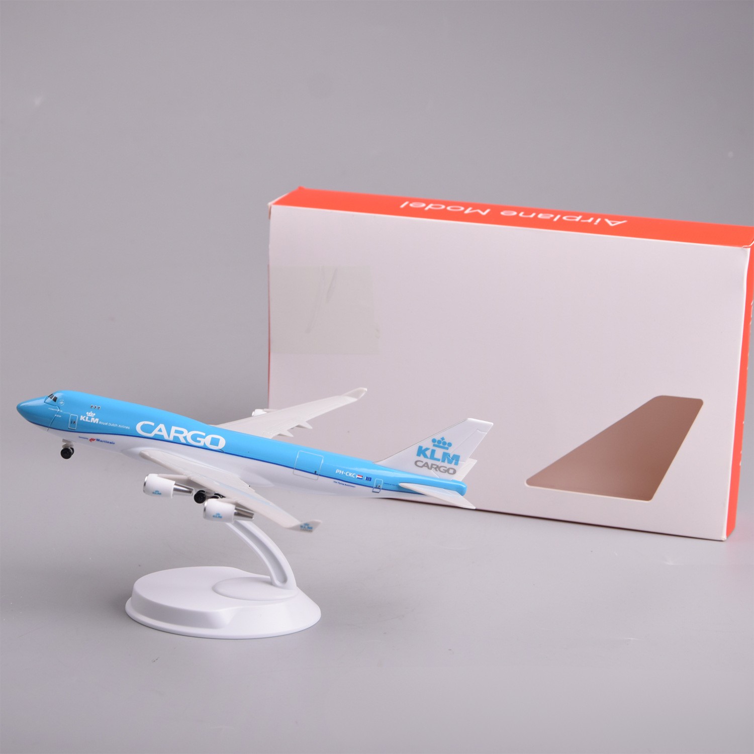 Model Kit Plane - Modellino di Aereo KLM B747 da