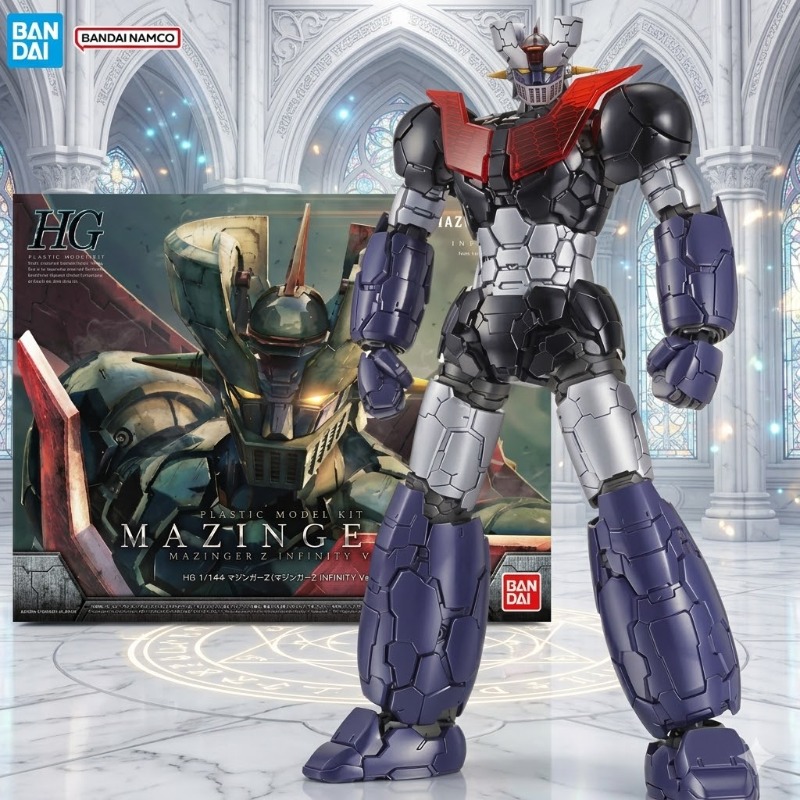 Model Kit Mazinger - Figura Originale Bandai 100% Autentica, Modello