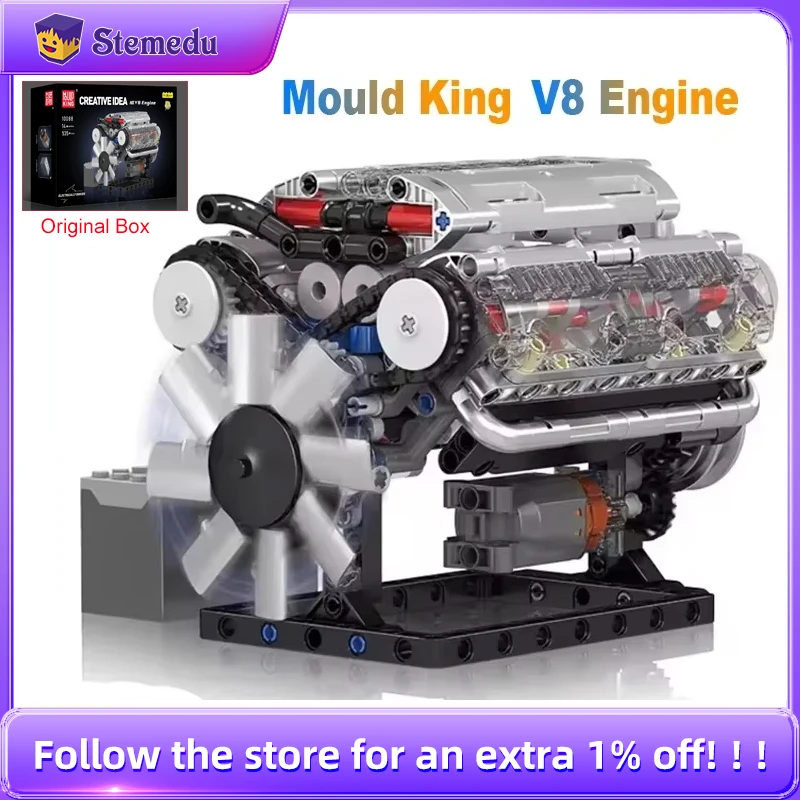 Model Kit Engine V8 - Stampo King V8 Set di blocchi
