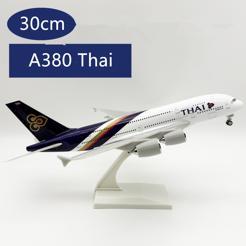 Model Kit Plane - Modellino di Aereo Thai A380 in