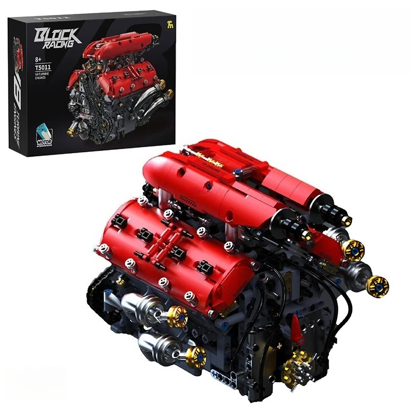 Model Kit Engine V8 - T5011 1370 pz. Kit di Costruzione