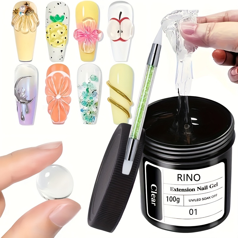 Model Kit Glue - Kit Gel per Unghie UV 100g