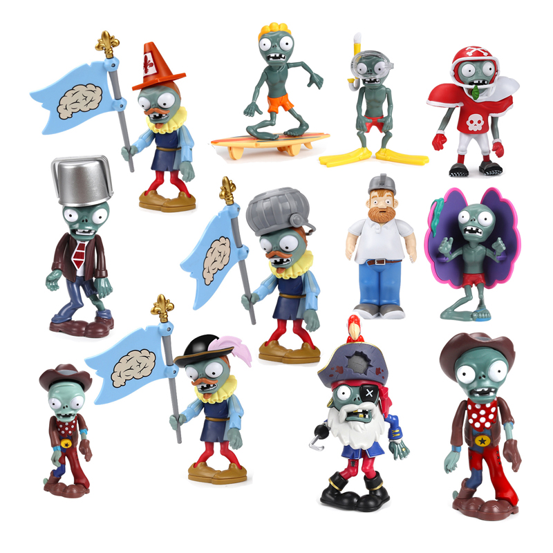 Model Kit Zombie - Giocattoli Plants VS Zombies, Bambole Gargantuar,