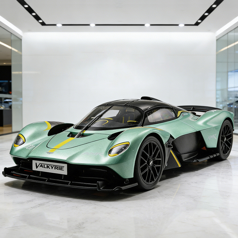 Model Kit Valkyrie - NUOVO 1:18 Valkyrie Supercar Auto in