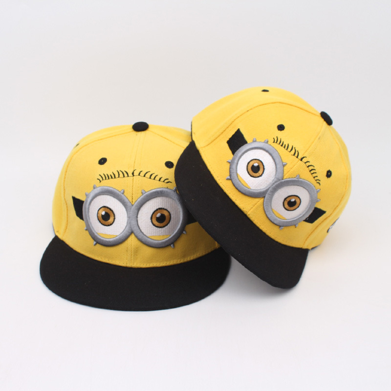 Model Kit Girls - Cappellino da Baseball Minions Regolabile, Stile