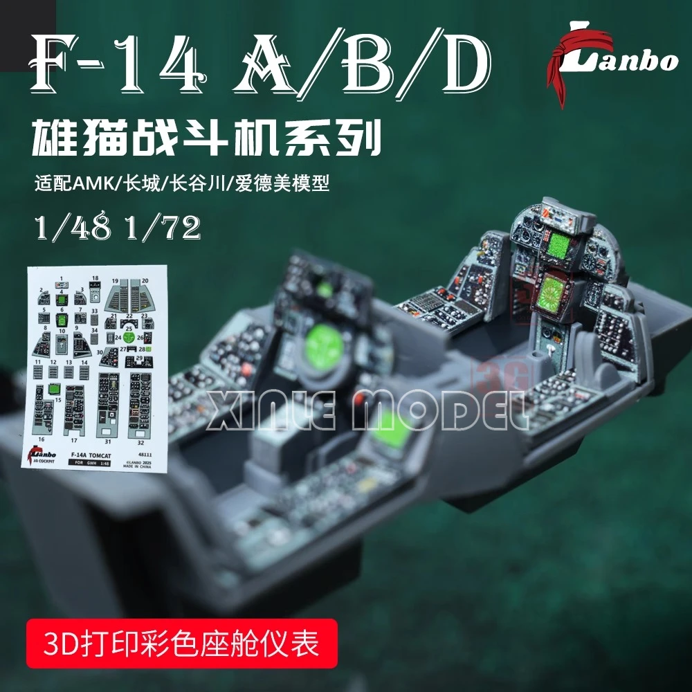Model Kit Academy - Strumento lanbo cabina di pilotaggio a