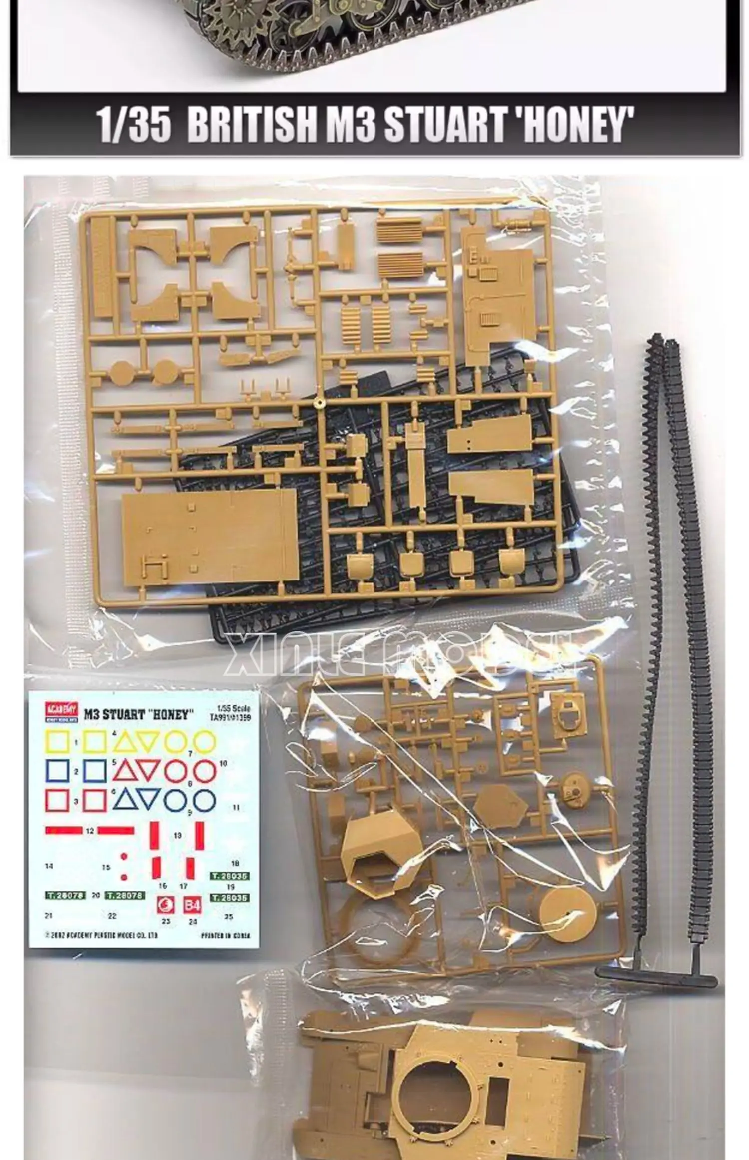 Academy 13270 M3 Stuart, carro - Model Kit Academy recensione e prezzo