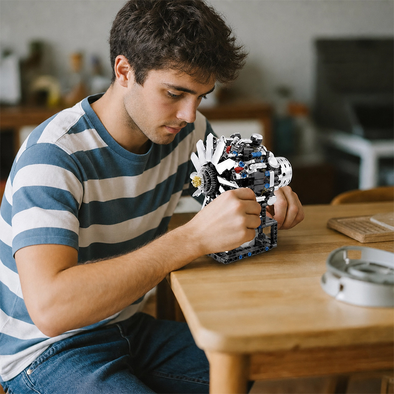 Modellino di Aereo con Motore  - Model Kit Engine V8 recensione e prezzo