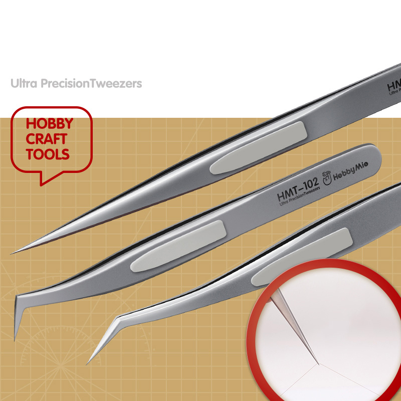 HMT101 Pinzette per decalcoman - Model Kit Tweezers recensione e prezzo