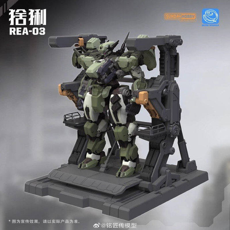 Mingjiangchuan REA-03 Blue Wha - Model Kit Lynx recensione e prezzo