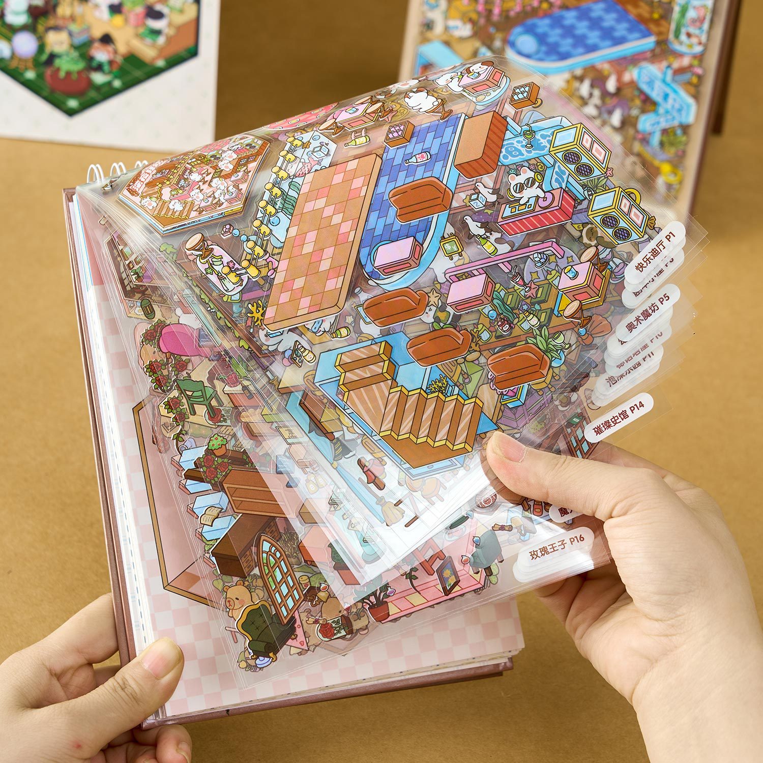 Libro di adesivi 3D per scene  - Model Kit Tweezers recensione e prezzo