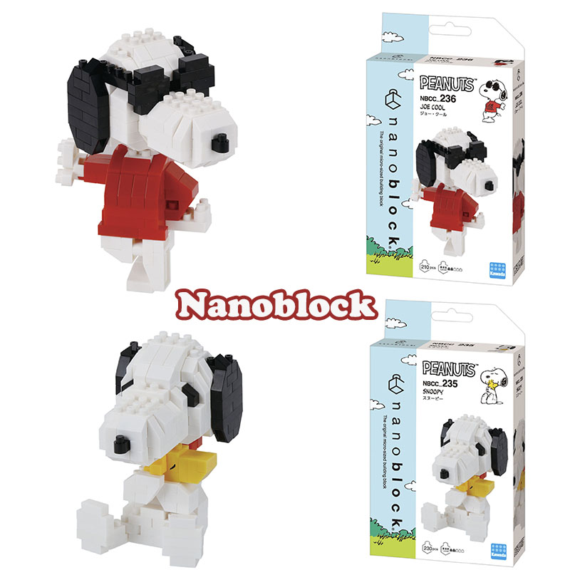 Nanoblock Serie Peanuts Joe Co - Model Kit Japan recensione e prezzo