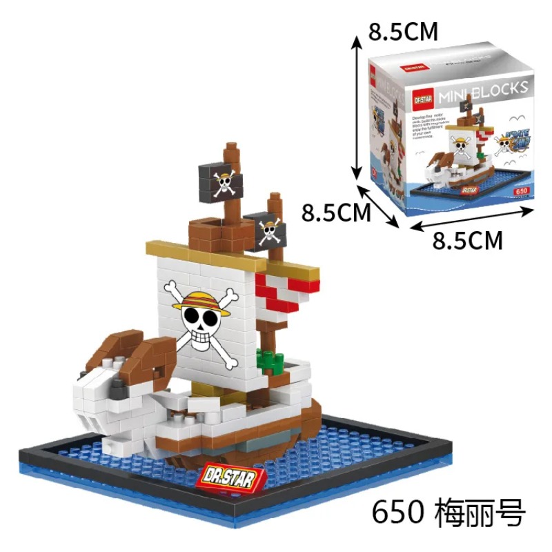 DR.STAR DIY 649-660 ONE PIECE  - Model Kit One Piece Ship recensione e prezzo