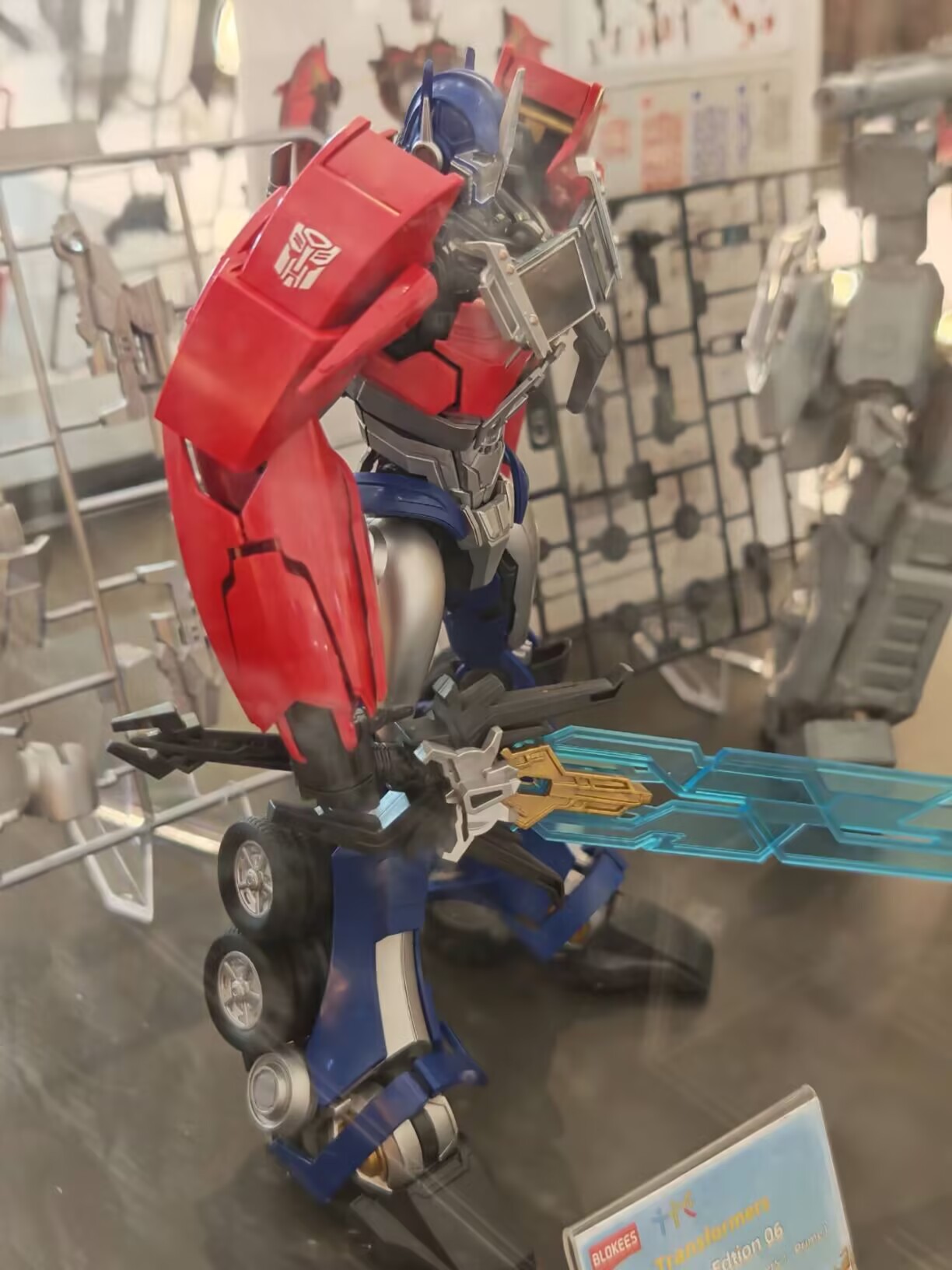 Blokees Transformers Optimus P - Model Kit Japan recensione e prezzo