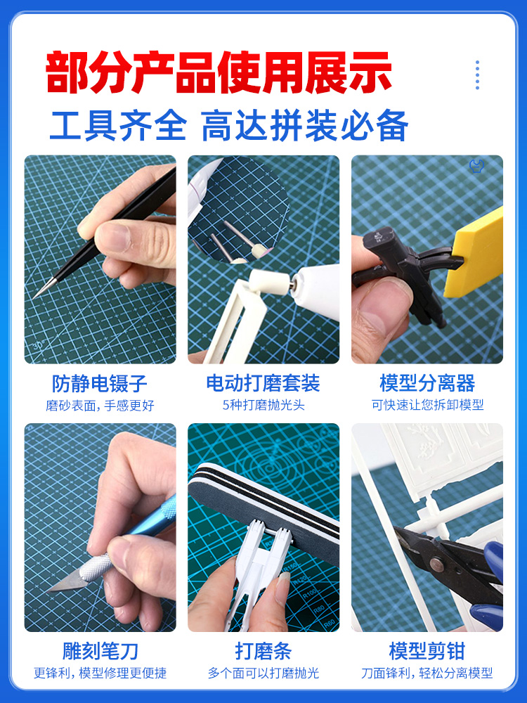 Gundan Modello Strumento per K - Model Kit Tweezers recensione e prezzo