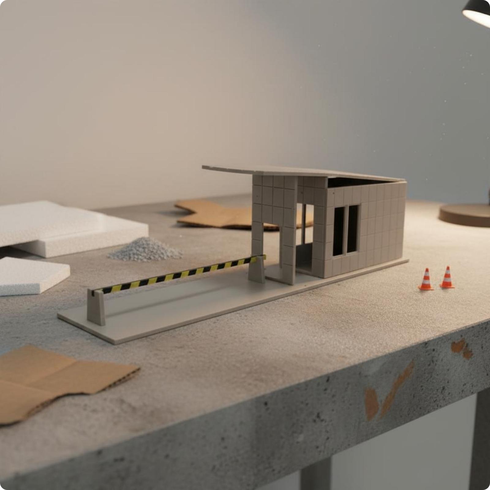Modello di casetta di sicurezz - Model Kit Glue recensione e prezzo