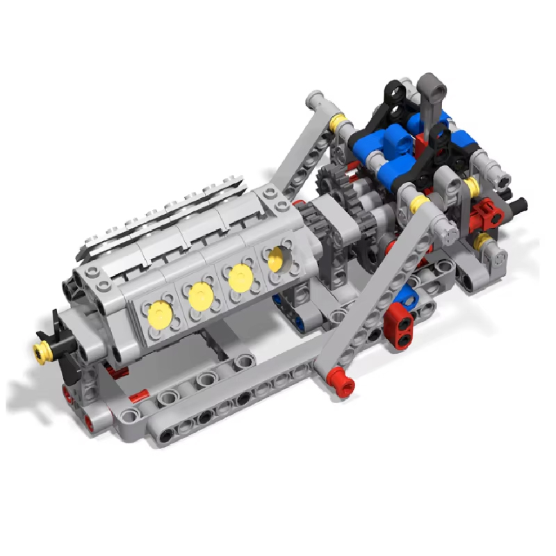 Cambio a 4 velocità + modello  - Model Kit Engine V8 recensione e prezzo