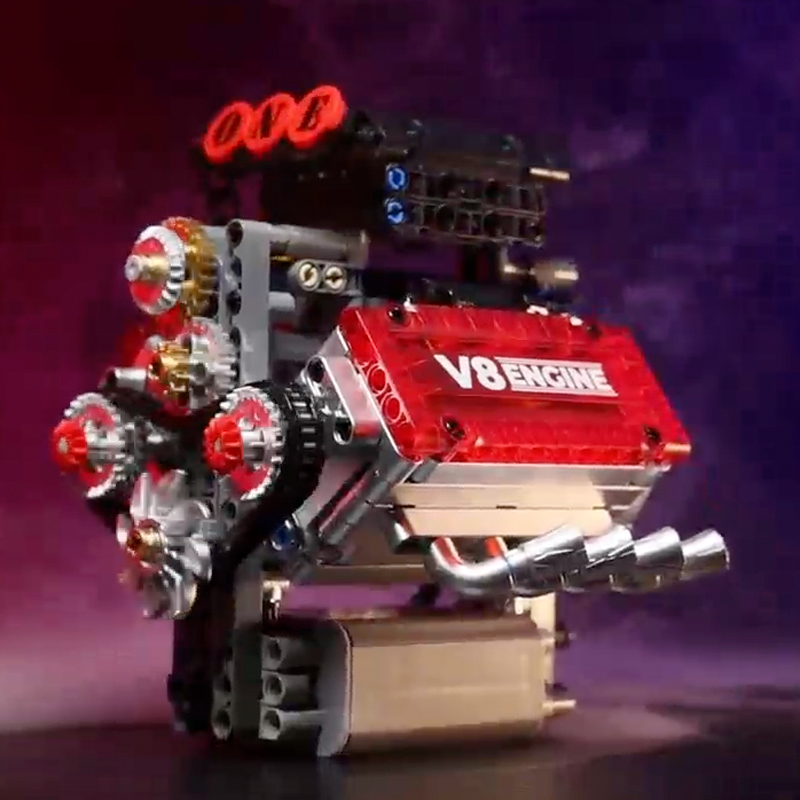 Modello di Motore V8 in Matton - Model Kit Engine V8 recensione e prezzo