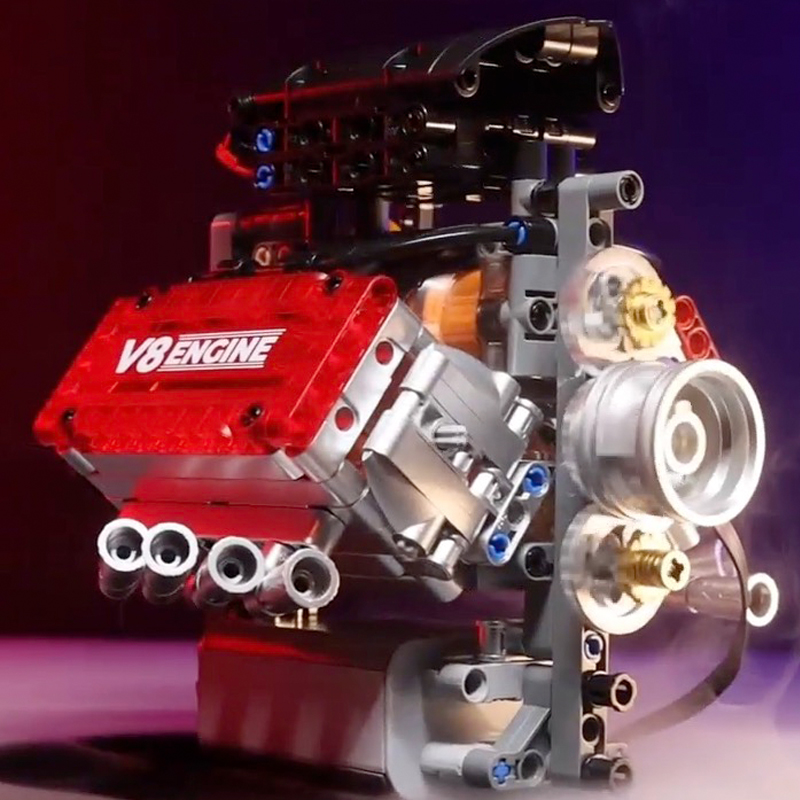 Modello di Motore V8 in Matton - Model Kit Engine V8 recensione e prezzo