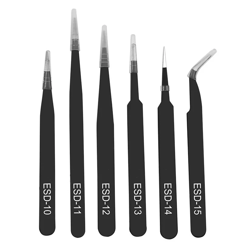 Set di 6 pinzette antistatiche - Model Kit Tweezers recensione e prezzo