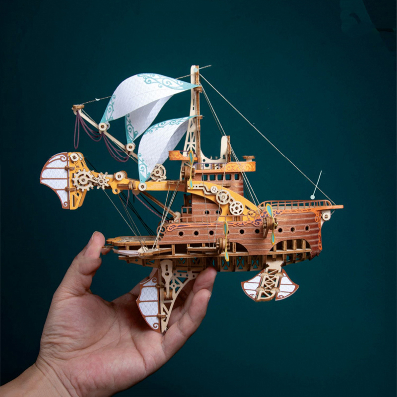 Puzzle in legno 3D fai-da-te F - Model Kit Glue recensione e prezzo