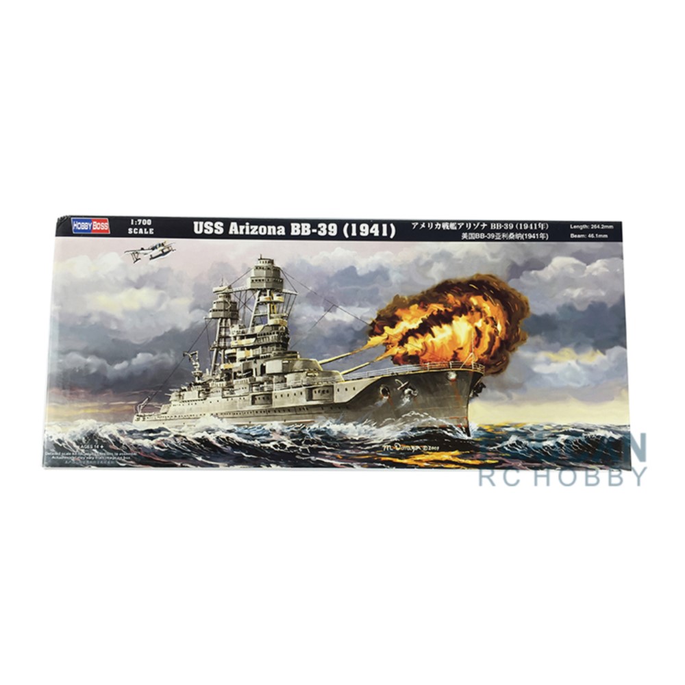 Hobby Boss 83401 1/700 USS Ari - Model Kit Uss Arizona recensione e prezzo