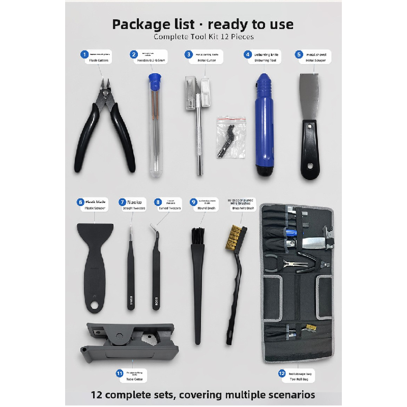 Set di Strumenti per la Pulizi - Model Kit Tweezers recensione e prezzo