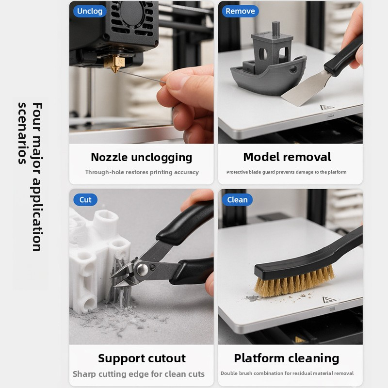 Set di Strumenti per la Pulizi - Model Kit Tweezers recensione e prezzo