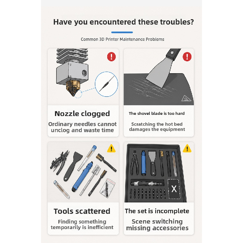 Set di Strumenti per la Pulizi - Model Kit Tweezers recensione e prezzo