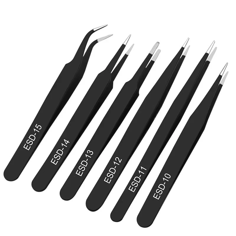 Set di 6 pinzette antistatiche - Model Kit Tweezers recensione e prezzo