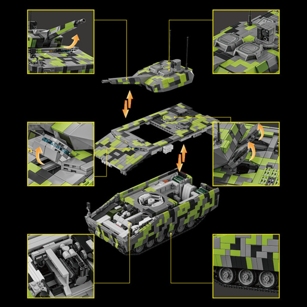 96011 2708 pezzi KF41 Lynx Kit - Model Kit Lynx recensione e prezzo