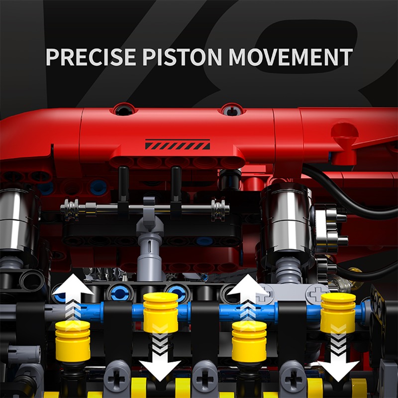 T5011 1370 pz. Kit di Costruzi - Model Kit Engine V8 recensione e prezzo