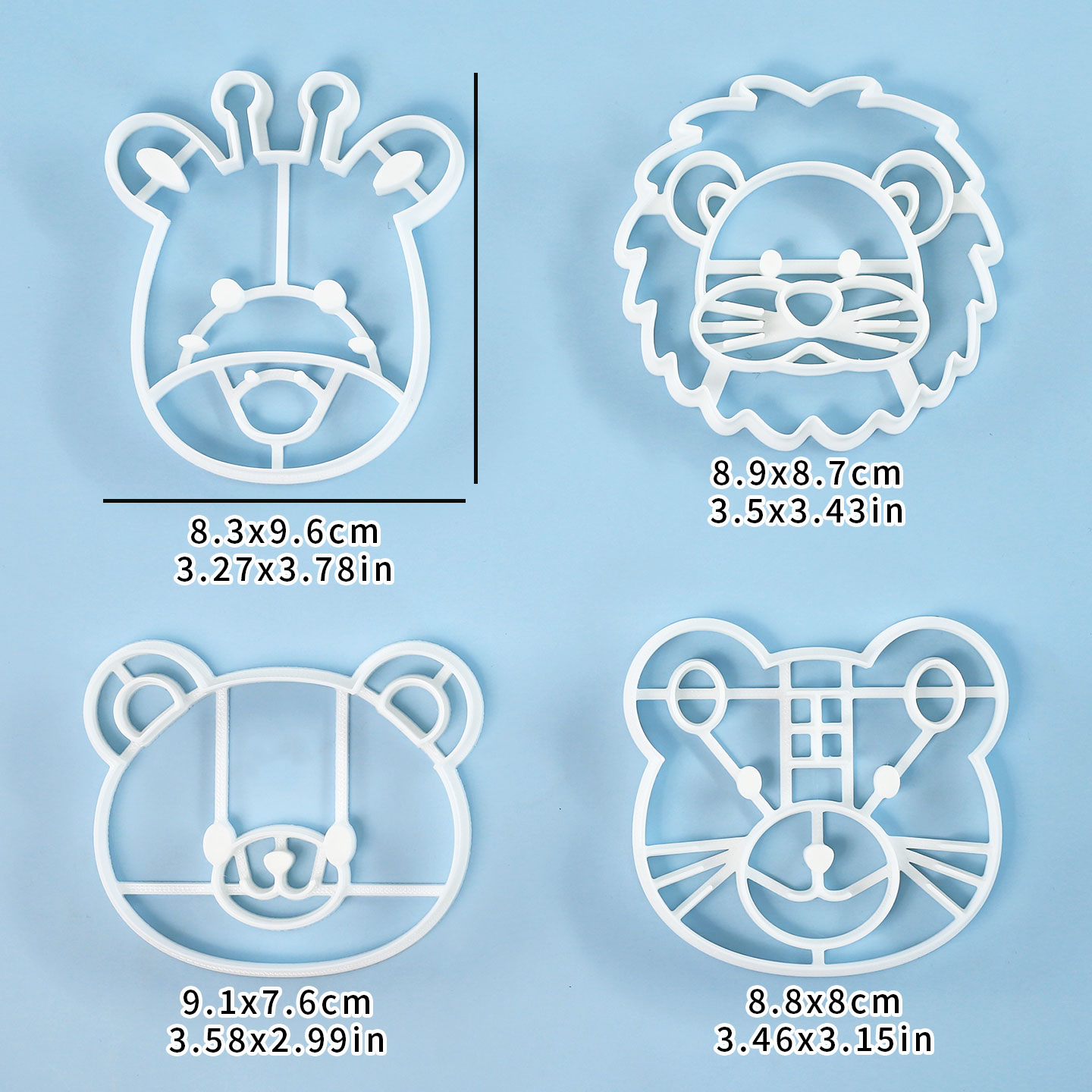 Set di 4 Tagliabiscotti a Form - Model Kit For Beginners recensione e prezzo