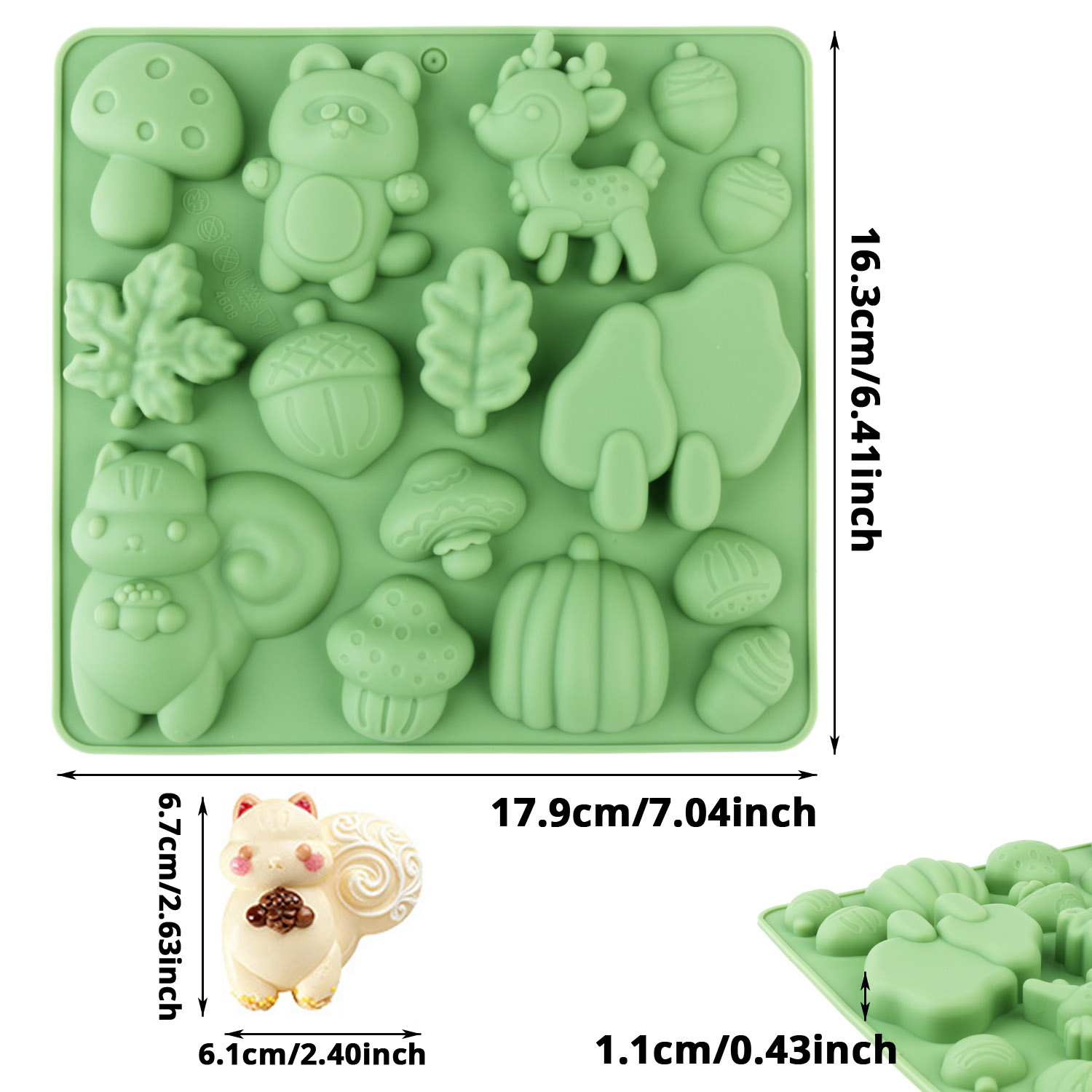 1 stampo in silicone a forma d - Model Kit For Beginners recensione e prezzo