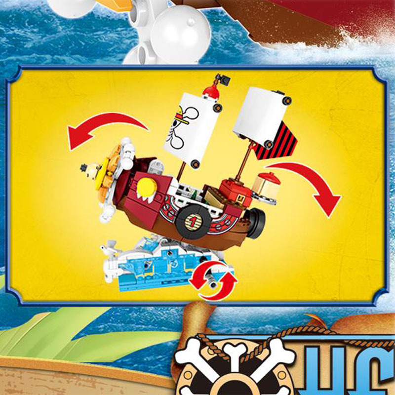 Set di Costruzioni Nave Pirata - Model Kit One Piece Ship recensione e prezzo