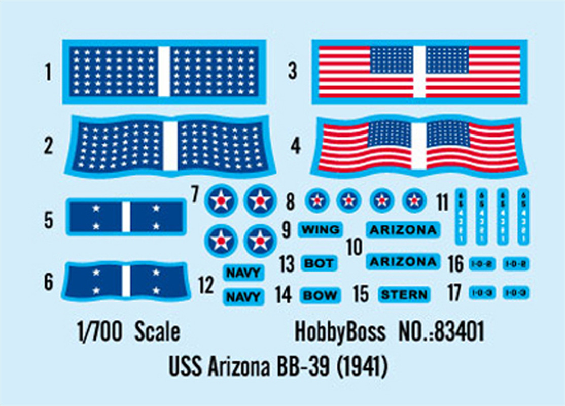 HobbyBoss 83401 Kit modello di - Model Kit Uss Arizona recensione e prezzo
