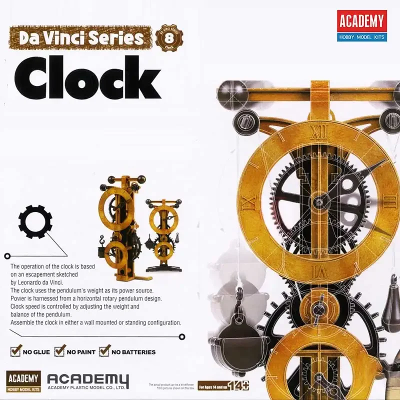 Orologio Academy Model Da Vinc - Model Kit Academy recensione e prezzo