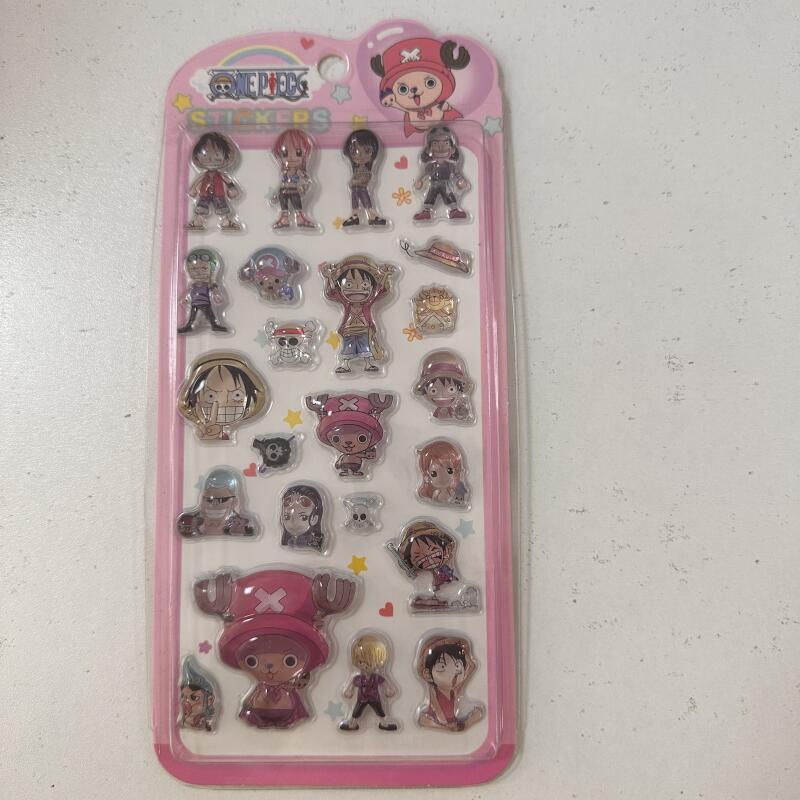 Adesivi 3D in rilievo One Piec - Model Kit Girls recensione e prezzo