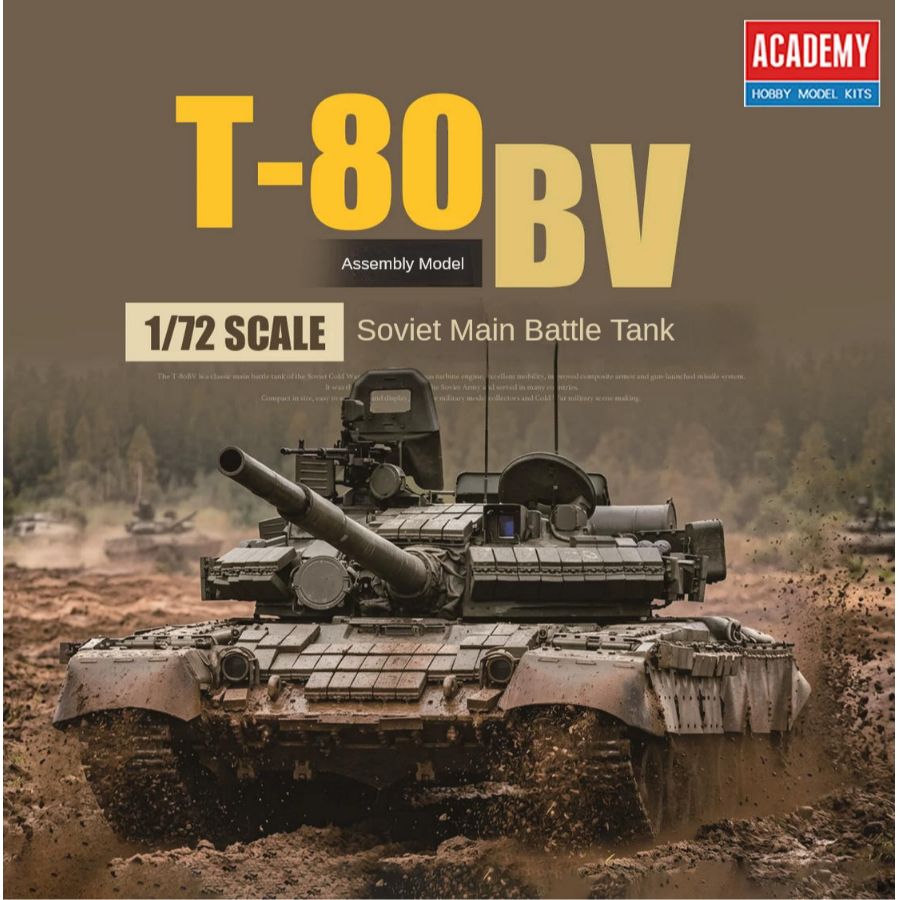 AC13434 Academy 1/72 T-80BV Ki - Model Kit Academy recensione e prezzo